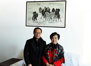 Chairman John Gong with Former Vice-Premier Guixian Wu in Beijing